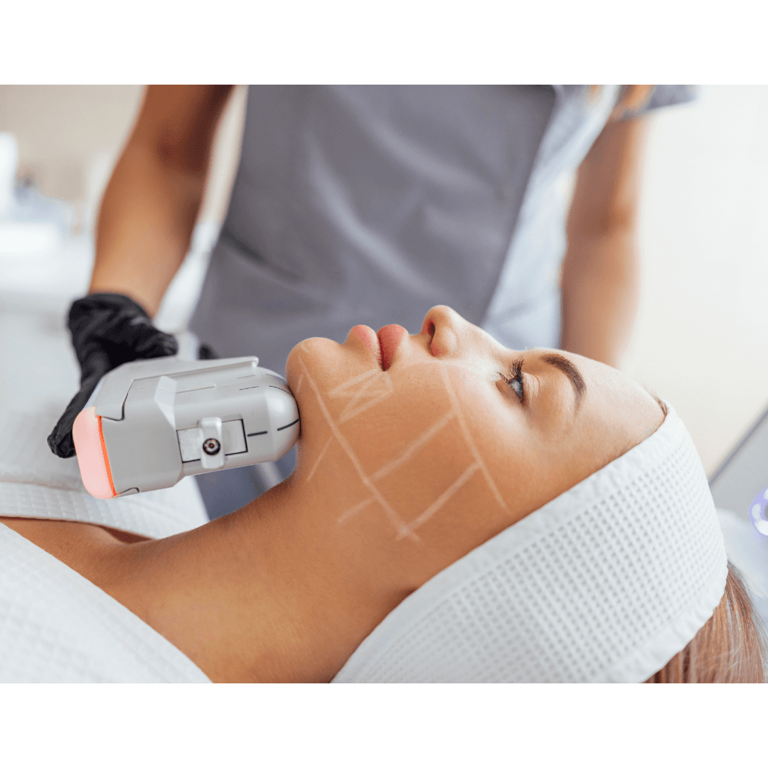 HIFU FACE TIGHTENING Experience the magic of a youthful, lifted appearance with our Non-Surgical Skin Lifting treatment! HIFU (High-Intensity Focused Ultrasound) is the latest breakthrough in skin rejuvenation, delivering remarkable results in just one session. Call 0333 016 3500.