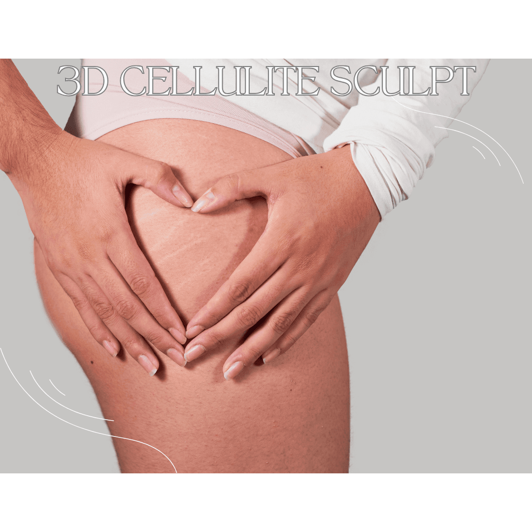 3D CELLULITE SCULPT A non-surgical treatment that reduces cellulite while lifting, toning, and firming the buttocks for a smoother, more sculpted look. Call 0333 016 3500.