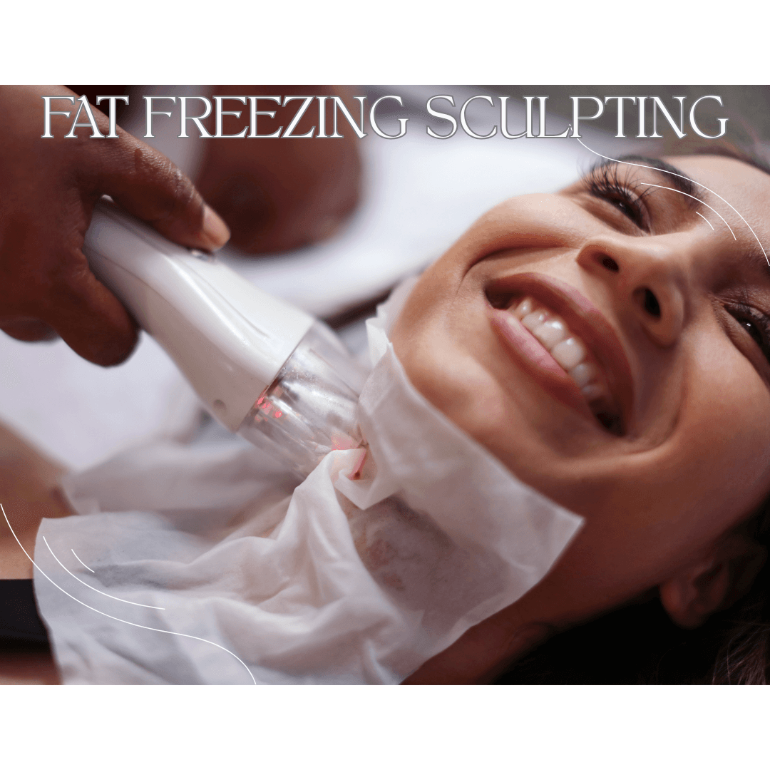 FAT FREEZING SCULPTING Experience a non-invasive, non-surgical treatment using Cryolipolysis technology to freeze and eliminate stubborn fat cells, revealing a more sculpted, contoured look without downtime. Call 0333 016 3500.