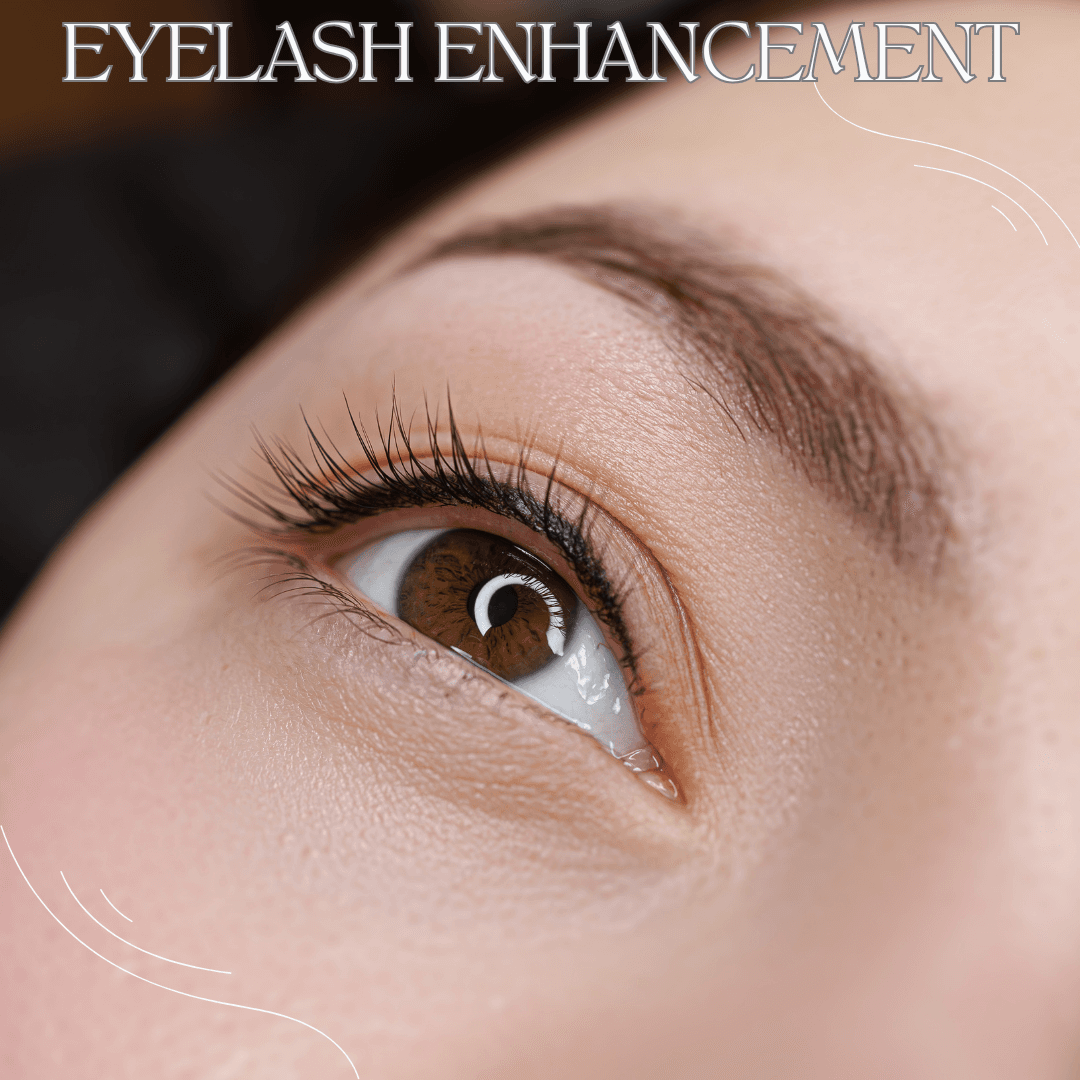 EYELASH ENHANCEMENT This treatment subtly defines your lash line with pigment, creating the look of fuller, darker lashes. Perfect for a fresh, natural look with no eyeliner needed. Wake up confident every day! Book your appointment today. Call 0333 016 3500 to book today.